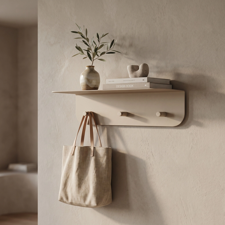Wandgarderobe Leni mit Ablage