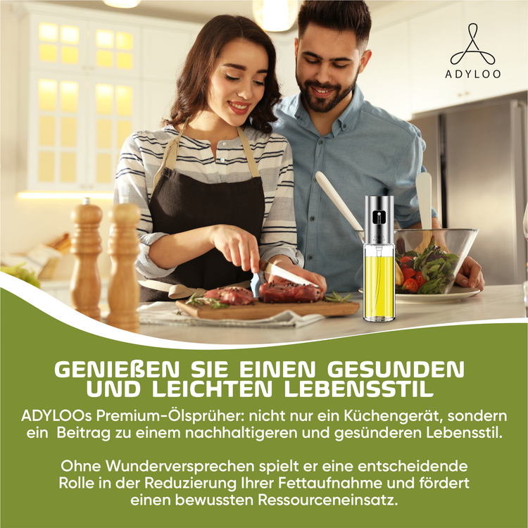 Ölsprüher – Fein dosieren, fettarm genießen