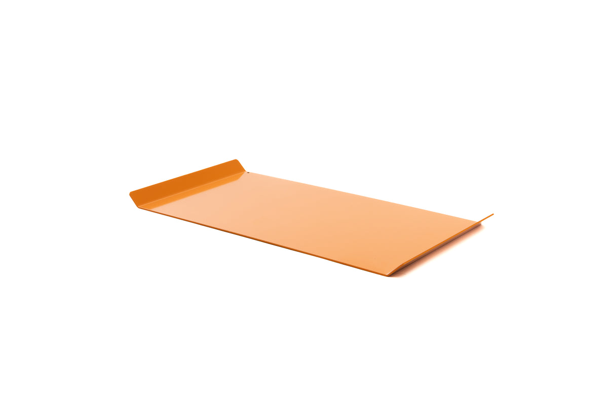 Tablett Milan aus Stahl in Abendglut (Orange) – Ansicht 15 von 15
