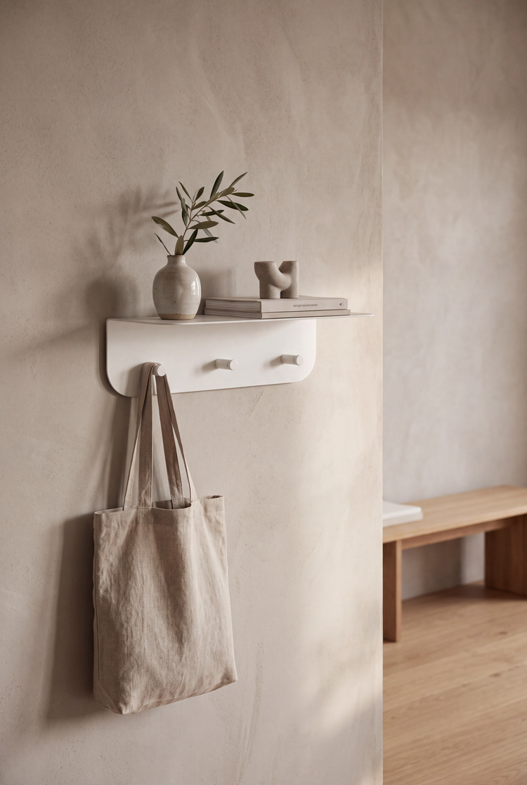 Wandgarderobe Leni mit Ablage