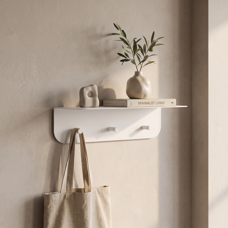 Wandgarderobe Leni mit Ablage