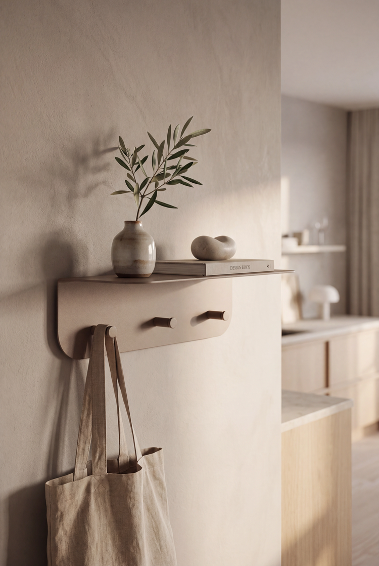 Wandgarderobe Leni mit Ablage