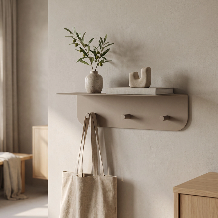 Wandgarderobe Leni mit Ablage