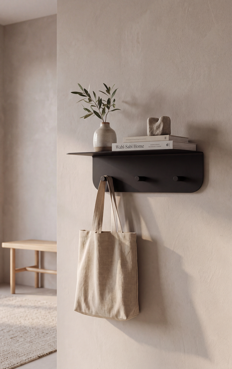 Wandgarderobe Leni mit Ablage